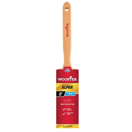 Wooster 2" Flat Sash Micro Tip Bristle, Paint Brush 4232